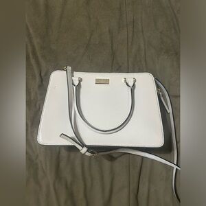 Gray Kate Spade Purse